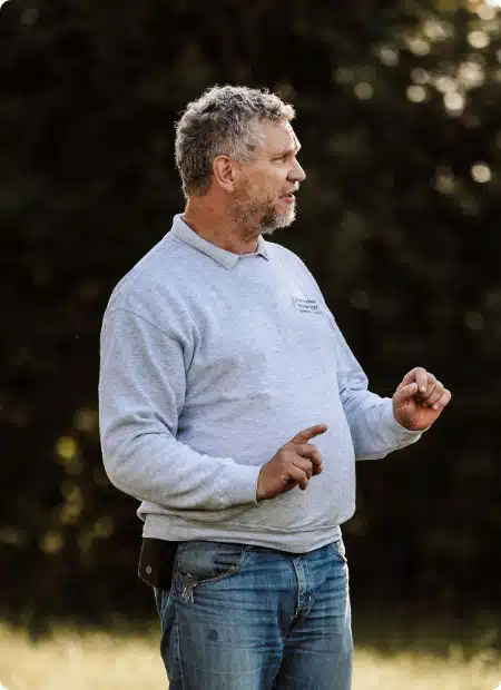 Hundetrainer und Hundeschuleninhaber Volker Koch